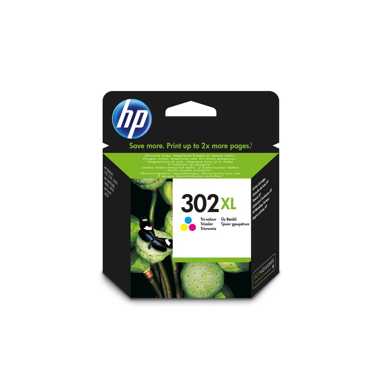 HP CART INK MULTICOLOR XL 302 PER DJ2130/1110 OJ3830/4650 TS HP CART INK MULTICOLOR XL 302 PER DJ2130/1110 OJ3830/4650 TS