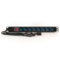 MULTIPRESA DA RACK 19 8" PRESE UNIVERSALI CON INTERRUTTORE SPINA C14