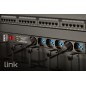 MULTIPRESA DA RACK 19" 6 PRESE UNIVERSALI CON INTERRUTTORE SPINA ITALIANA 16A E INTERRUTTORE CONTRO LE SOVRATENSIONI