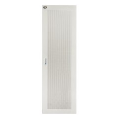PORTA IN METALLO TRAFORATA GRIGIA PER ARMADI LINK 42U LARGHEZZA 600MM CON SERRATURA