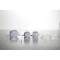 ARMADIO RACK 19" PER RETI DA ESTERNO PROTEZIONE IP55 16 UNITA' 600X450X891 MM (LXPXA)