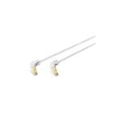 CAVO RETE S-FTP CAT.6A DOPPIA SCHERMATURA LSOH COLORE GRIGIO MT. 15 CONNETTORE 90°