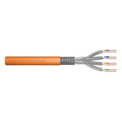 CAVO SOLIDO DOPPIA SCHERMATURA S-FTP PER RETI CATEGORIA 7 IN RAME HALOGENFREE LSOH MATASSA MT. 100 CLASSE CPR: DCA