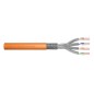 DIGITUS MATASSA CAVO DI INSTALLAZIONE CON DOPPINO INTRECCIATO CAT 7 S-FTP, AWG 23/1 500 MT CPR: CCA