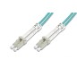 CAVO FIBRA OTTICA LC A LC MULTIMODE DUPLEX 50/125 MT.5 OM3