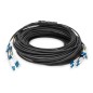 CAVO BREAKOUT UNIVERSALE IN FIBRA OTTICA DOTATO DI TERMINALI, MULTIMODE OS2, 8 FIBRE, LC/UPERSONAL COMPUTER - LC/UPERSONAL COMPU