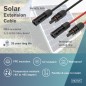 DIGITUS PROLUNGA CAVO SOLARE 1 M, 6 MM CONNESSIONE MC4, CAVO FV 1500 V DC, RESISTENTE AI RAGGI UV E ALLE INTEMPERIE, 2 CAVI, 1X