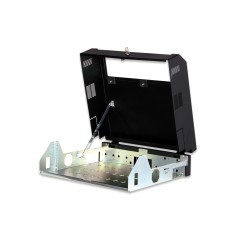 ARMADIO 5 UNITA' DA MURO 19" SLIM LINE COLORE NERO (A)14 X (L) 50 X (P)48 CM.