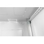 ARMADIO RACK 19" 7 UNITA' DA MURO (A)416 X (L)600 X PROFONDITA' 600 MM. COLORE GRIGIO PORTA VETRO