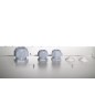 ARMADIO RACK 19" PER RETI DA ESTERNO PROTEZIONE IP55 7 UNITA' (AXLXP) 490X600X600 MM