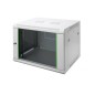 ARMADIO 7 UNITA' DA MURO PER RETI (A)416 X (L)600 X (P) 450 MM COLORE GRIGIO