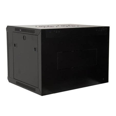 ARMADIO 7 UNITA' DA MURO PER RETI (A)416 X (L)600 X (P) 450 MM COLORE NERO