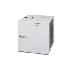 ARMADIO 9 UNITA' DA MURO LINEA SOHO (A)491 X (L)600 X (P)610 MM. CON DOPPIA SEZIONE COLORE GRIGIO CHIARO RAL7035