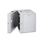 ARMADIO 12 UNITA' DA MURO LINEA SOHO (A)624 X (L)600 X (P)610 MM. CON DOPPIA SEZIONE COLORE GRIGIO CHIARO RAL7035