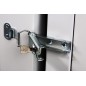 ARMADIO 12 UNITA' DA MURO LINEA SOHO (A)624 X (L)600 X (P)610 MM. CON DOPPIA SEZIONE COLORE GRIGIO CHIARO RAL7035