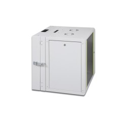 ARMADIO 12 UNITA' DA MURO LINEA SOHO (A)624 X (L)600 X (P)610 MM. CON DOPPIA SEZIONE COLORE GRIGIO CHIARO RAL7035