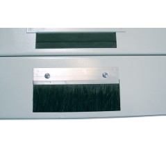 ARMADIO 12 UNITA' DA MURO LINEA SOHO (A)624 X (L)600 X (P)610 MM. CON DOPPIA SEZIONE COLORE GRIGIO CHIARO RAL7035