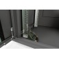 ALLOGGIAMENTO A PARETE 12U 638X600X600 MM, COLORE NERO (RAL 9005)