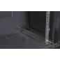 ARMADIO 12 UNITA' DA MURO LINEA SOHO (A)600X(L)600X(P)450 MM. COLORE NERO