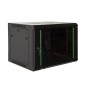 ARMADIO 12 UNITA' DA MURO LINEA SOHO (A)600X(L)600X(P)450 MM. COLORE NERO