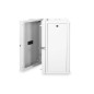 ARMADIO 20 UNITA' DA MURO LINEA SOHO (A)998 X (L)600 X (P)610 MM. CON DOPPIA SEZIONE COLORE GRIGIO CHIARO RAL7035