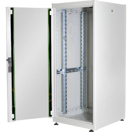 ARMADIO 26 UNITÀ 19" PER RETI MISURE (A)1299 X (L)600 X (P)600 MM. COLORE GRIGIO CHIARO