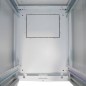 ARMADIO 32 UNITÀ 19" PER RETI E SERVER MISURE (A)1566 X (L)600 X (P)800 MM. COLORE GRIGIO CHIARO