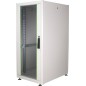 ARMADIO 32 UNITÀ 19" PER RETI E SERVER MISURE (A)1566 X (L)600 X (P)800 MM. COLORE GRIGIO CHIARO