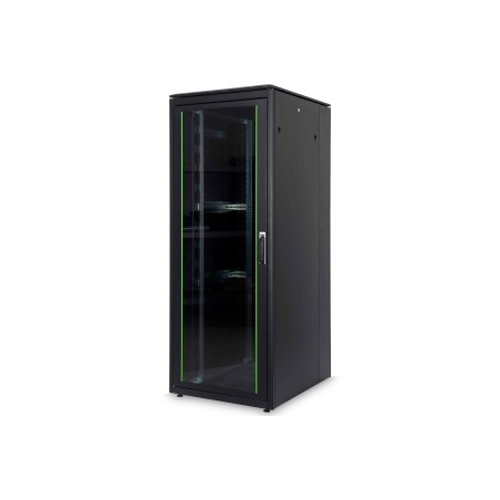 ARMADIO 42 UNITA' LINEA PROFESSIONALE MM. (A)2020 X (LL)800 X (P) 1000 COLORE NERO RAL 9005