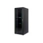 ARMADIO 42 UNITA' LINEA PROFESSIONALE MM. (A)2020 X (LL)800 X (P) 1000 COLORE NERO RAL 9005