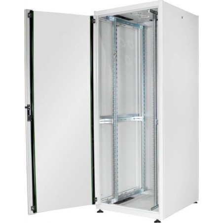ARMADIO 42 UNITÀ 19" PER RETI E SERVER MISURE (A)2010 X (L)800 X (P)800 MM. COLORE GRIGIO CHIARO