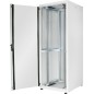 ARMADIO 42 UNITÀ 19" PER RETI E SERVER MISURE (A)2010 X (L)800 X (P)800 MM. COLORE GRIGIO CHIARO