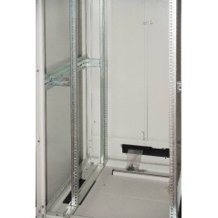 ARMADIO 42 UNITÀ 19" PER RETI E SERVER MISURE (A)2010 X (L)800 X (P)800 MM. COLORE GRIGIO CHIARO