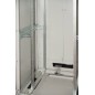 ARMADIO 42 UNITÀ 19" PER RETI E SERVER MISURE (A)2010 X (L)800 X (P)800 MM. COLORE GRIGIO CHIARO