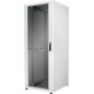 ARMADIO 42 UNITÀ 19" PER RETI E SERVER MISURE (A)2010 X (L)800 X (P)800 MM. COLORE GRIGIO CHIARO