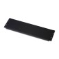 PANNELLO CIECO 3 UNITA' PER CHIUSURA SPAZI VUOTI IN ARMADI RACK 19" VITI INCLUSE NERO