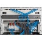 SUPPORTO GUIDA DIN 3U, 135X480X150 MM INCL. DIN RAIL (35X390 MM), GREY (RAL 7035)