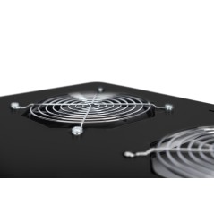 KIT 4 VENTOLE CON TERMOSTATO COLORE NERO PER ARMADI LINEA PROFESSIONALE