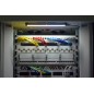 LUCE PER ARMADIO RACK 19" MAGNETICA CON INTERRUTTORE E SENSORE