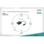 ADATTATORE USB-TIPO-C / RETE GIGABIT + PORTA PD PER ALIMENTAZIONE