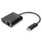 ADATTATORE USB-TIPO-C / RETE GIGABIT + PORTA PD PER ALIMENTAZIONE