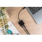 ADATTATORE USB-TIPO-C / RETE GIGABIT + PORTA PD PER ALIMENTAZIONE