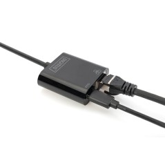 ADATTATORE USB-TIPO-C / RETE GIGABIT + PORTA PD PER ALIMENTAZIONE
