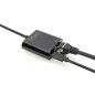 ADATTATORE USB-TIPO-C / RETE GIGABIT + PORTA PD PER ALIMENTAZIONE