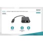 ADATTATORE USB-TIPO-C / RETE GIGABIT + PORTA PD PER ALIMENTAZIONE