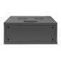 ARMADIO DA MURO 4U DIGITUS SOHO SMONTATO - 540 X 400 MM (L X P) COLORE NERO