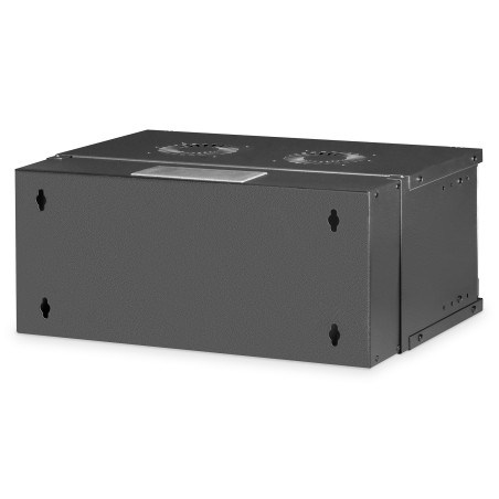 ARMADIO DIGITUS SOHO PRO 4U A PARETE 19" 540X400 MM (LXP) NERO DA ASSEMBLARE