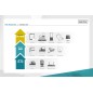 SPLITTER INDUSTRIALE GIGABIT CON ALIMENTAZIONE POE FINO A 95 WAT 802.3BT