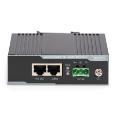INIETTORE INDUSTRIALE PROFESSIONALE POE+ 802.3 AF/AT GIGABIT DIGITUS