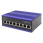 SWITCH INDUSTRIALE 8 PORTE GIGABIT DIN RAIL